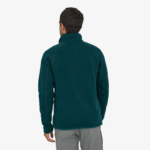 Men's Better Sweater 1/4 Zip Fleece - Dark Borealis Green, 3XL
