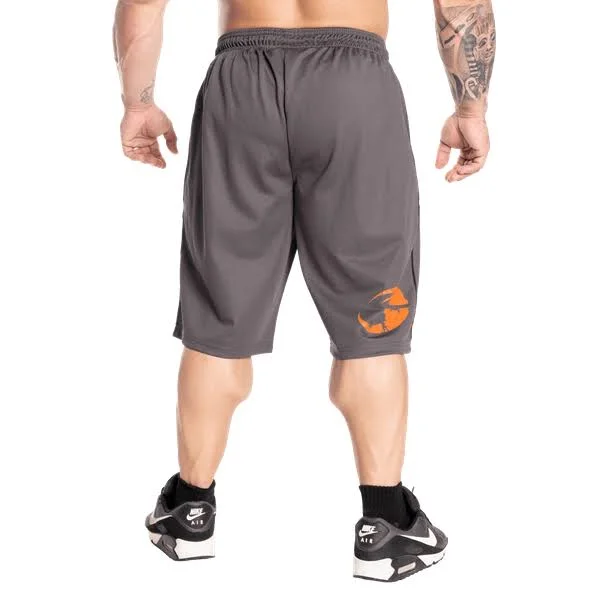 Gasp Official Pro Mesh Shorts in Grey Size S
