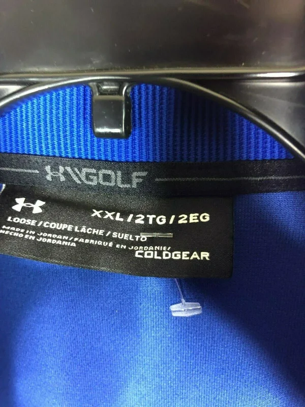 Under Armour Men's Storm Sweaterfleece Heather Snap Mock - Blue XXL