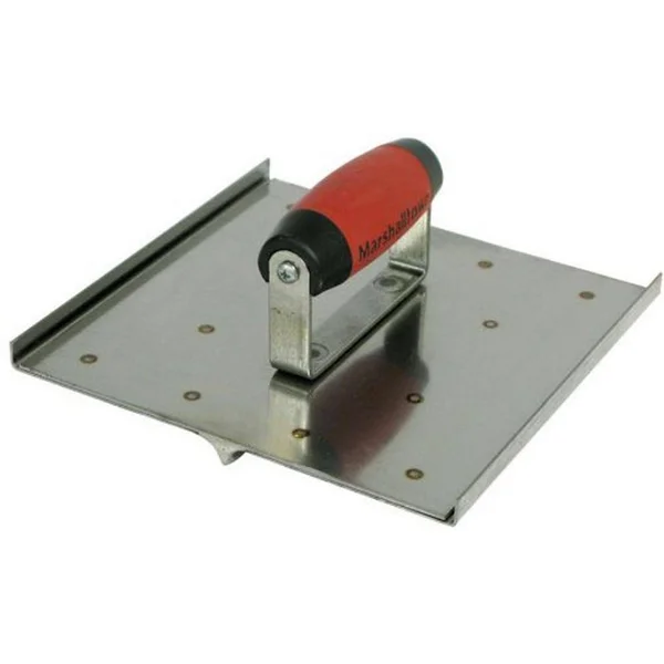 Marshalltown 8-in x 8-in Stainless Steel Concrete Groover - CG81814D
