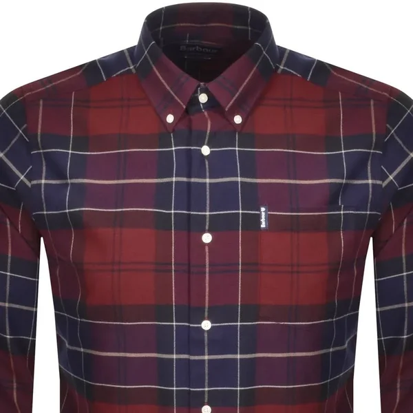 Barbour Lustleigh Check Shirt Red