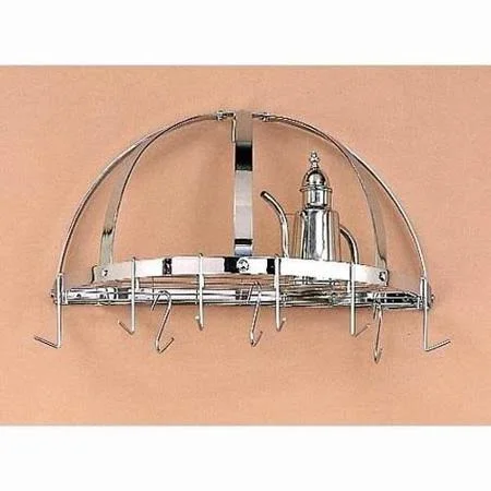 Old Dutch Graphite Half-Round Pot Rack