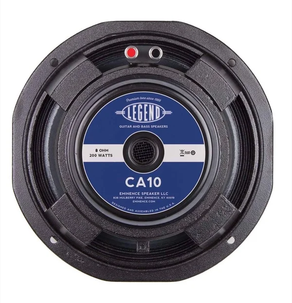Eminence Legend CA10-8 10x22 Bass Guitar Driver 8 Ohm