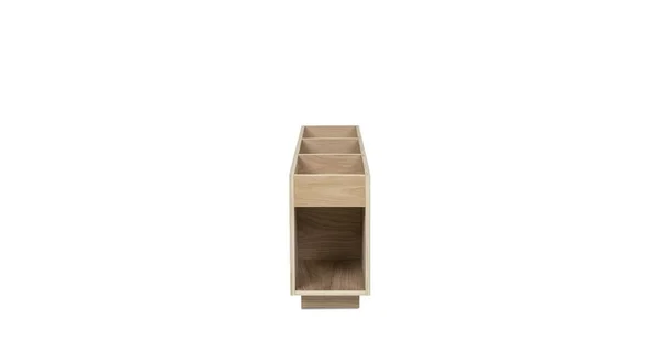 Light Oak Sofa Storage Console - Article Solae Modern Furniture