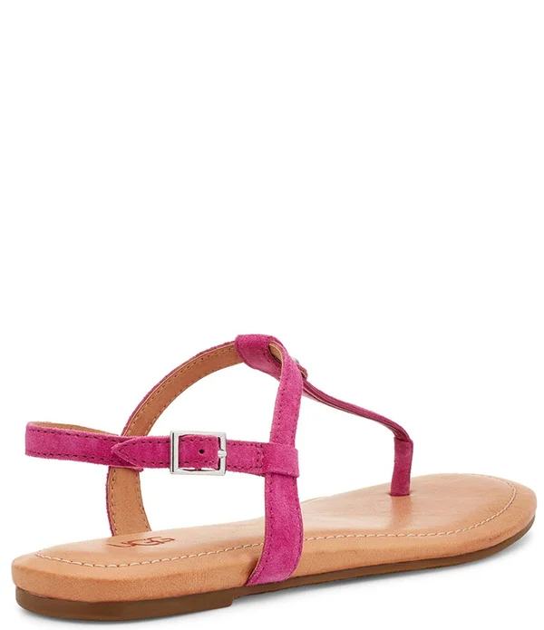 Ugg Women's Madeena Suede Sandals in Pink, Size 11