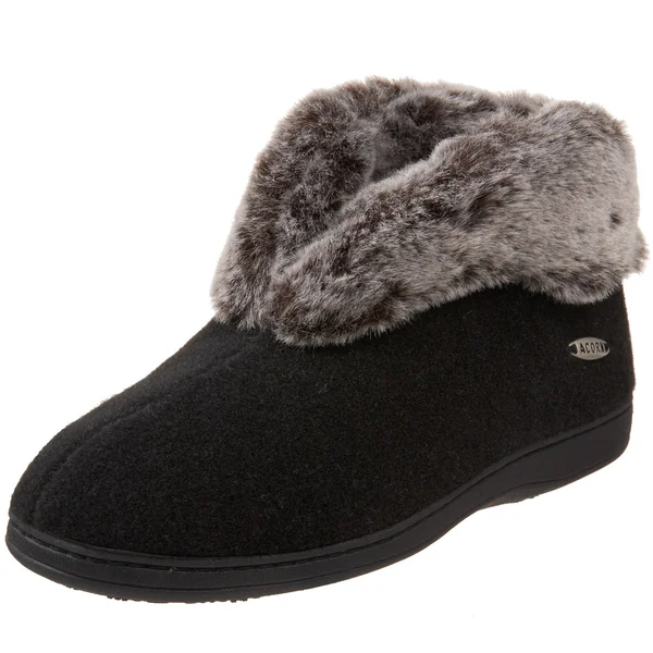 Acorn Women's Chinchilla Bootie II, Black