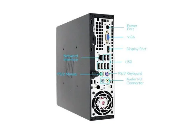 Recertified - HP Elite 8300 Core i5-3470S, 16GB Ram, 1TB Ssd, DVD-Rom, Windows 10 Professional, Includes 17x22 LCD Monitor, Wifi