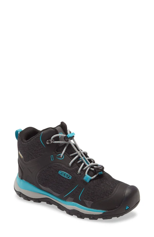 Girl's Keen Terradora II Waterproof Sneaker - Size 2 M - Black