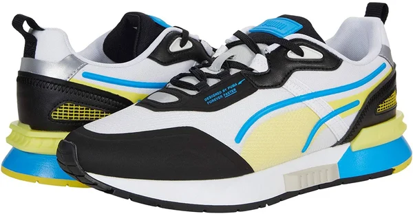 Puma Men's Mirage Tech Sneaker WHT/B-8