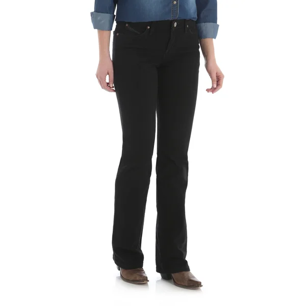 Wrangler Women's Black Magic Ultimate Riding Q-Baby Jeans