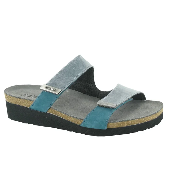 Women's Naot Jacey Slide - Size: 43, Silver