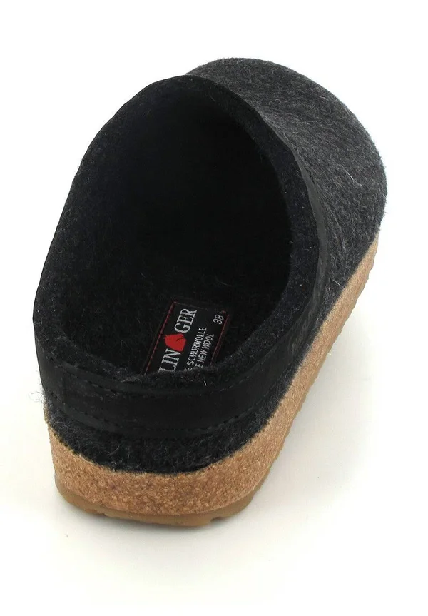Haflinger Clogs Grizzly Torben - Charcoal