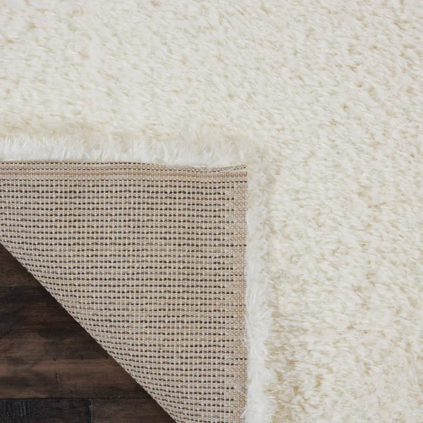 Nourison Ultra Plush Shag Area RUG: 9' x 12' Ivory