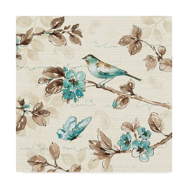 Trademark Fine Art 'Wing Prints IV' Canvas Art by Pela - Size: 35 x 35