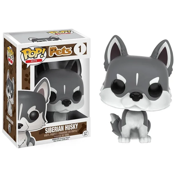 Funko Pop Pets Siberian Husky Action Figure