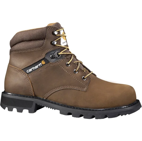 Carhartt CMW6274 6x22 Steel Toe Work Boot 12 Men's Brown