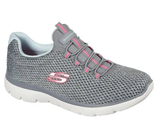 Skechers Women's Summits - Striding Athletic Shoes - Gray 6.0