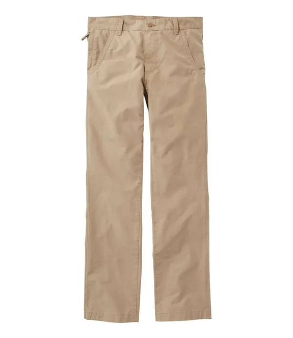 Men's L.L.Bean Allagash Five-Pocket Pants - Standard Fit Tan 38x29, L.L.Bean