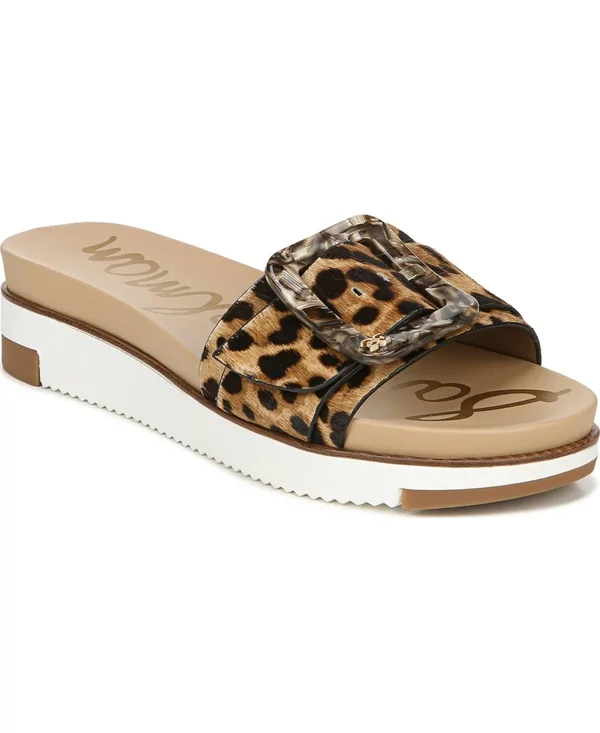 Sam Edelman Ariane Slides - Brown Multi