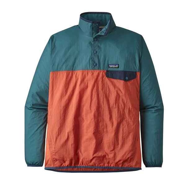 Patagonia Houdini Snap-T Pullover - Men's Sunset Orange, XL
