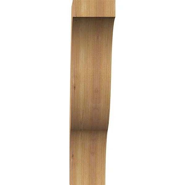 5 1/2x22W x 26x22D x 26x22H Funston Smooth Brace, Western Red Cedar