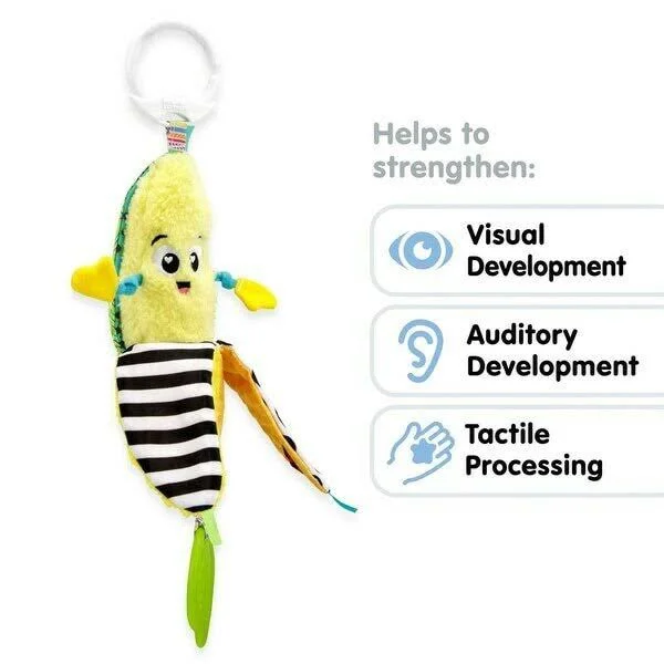 Lamaze Bea The Banana Clip & Go Baby Toy