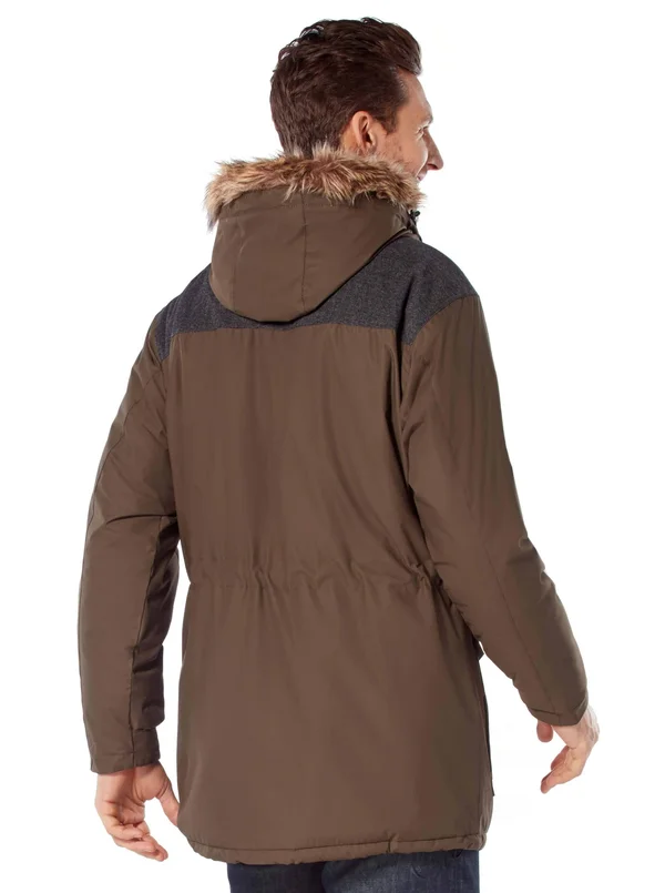 Free Country Men's Momentum Poly Canvas Parka Jacket (Size S)