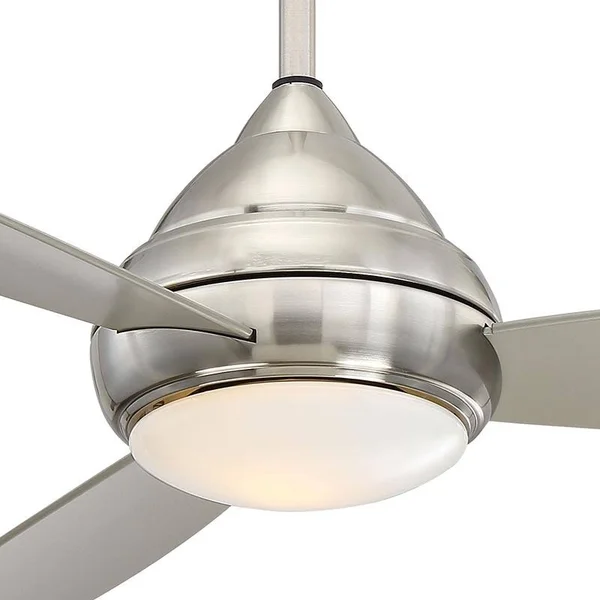 Minka-Aire F477L-BNW 58x22 Concept I Wet LED Ceiling Fan - Brushed Nickel Wet