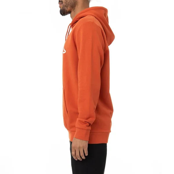 Kappa, Logo Fleece Zavrok Hoodie - Orange Xs, Orange, 311B7QW-WGR