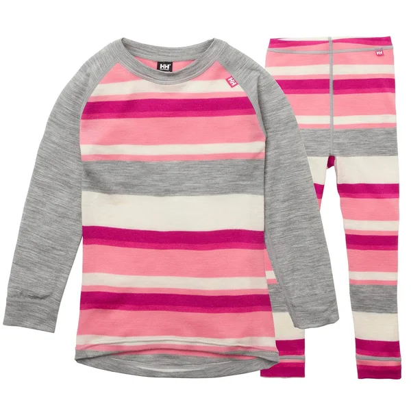 Helly Hansen Kids& HH Merino Mid Set - 6 - Conch Shell
