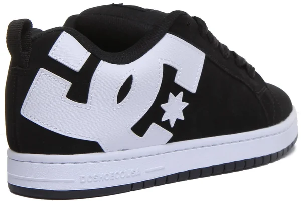 DC Court Graffik Mens Shoes - Black