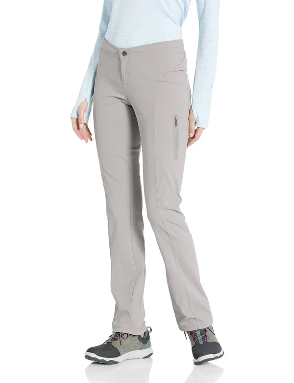 Columbia Plus Size Just Right Straight Leg Light Grey, 24W