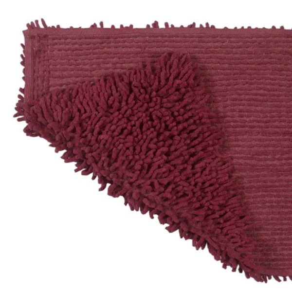 Waterford 3 Piece Bath Rug Set 17x24 21x34 24x40 Natural - Beige