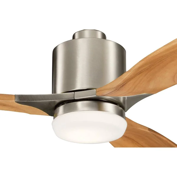 Kichler Ridley II LED 52x22 Ceiling Fan - Brushed Stainless Steel - 300027BSS