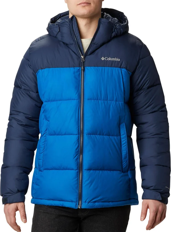 Columbia Men's Pike Lake Hooded Jacket, Small, Blue