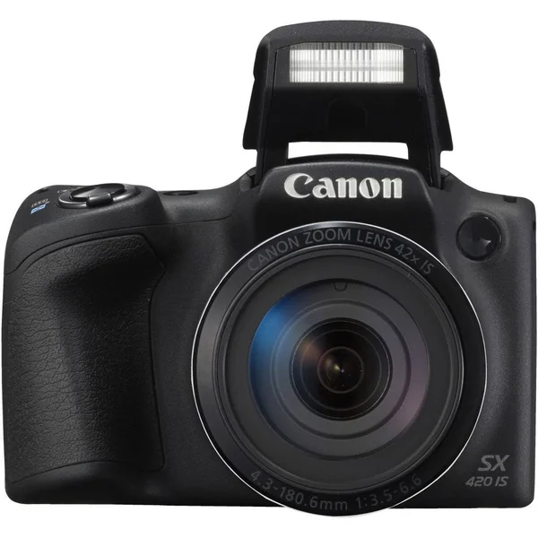 Canon PowerShot Sx420 Is Digital Camera - Card Reader + Wallet - 64GB Memory Card - Video LED - Battery X3 - Grip + More
