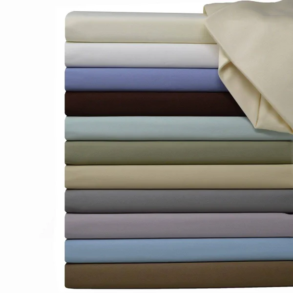 Fitted Sheet Only Cotton Solid 600TC California King, Burgundy