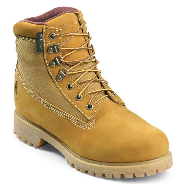 Chippewa Men's 6-Inch Nubuck Work Boots