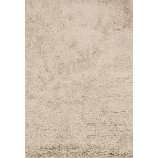 Alexander Home Modern Hand-Tufted Ellis Shag Rug - Beige 7&9x22 x 9&9x22