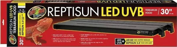 Zoo Med ReptiSun LED UVB Terrarium Hood - 36x22