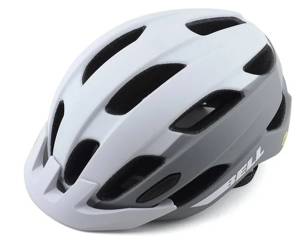Bell Trace LED MIPS Helmet Matte White, Silver UW