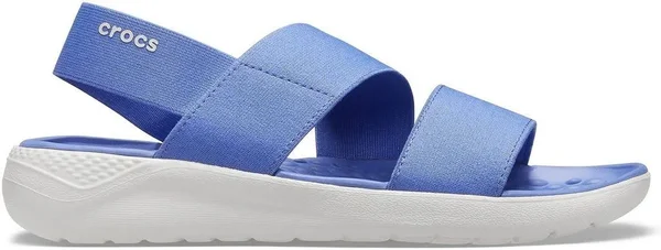 Crocs Women's LiteRide Stretch Sandal, Blue, W4