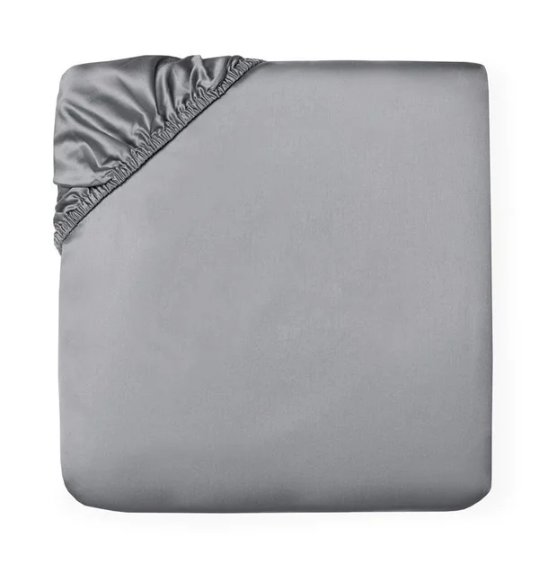 Sferra Giotto Bedding - Full Fitted Sheet, Slate