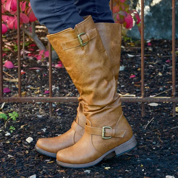 Journee Collection Women's Stormy Boot, Color: Tan, Size: 7