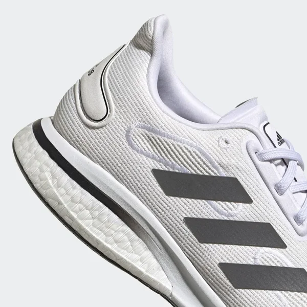 Adidas Men's Supernova Running Shoes in White/Cloud White Size 9.0