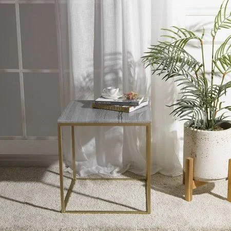 Mercer41 Gareth End Table - Gray