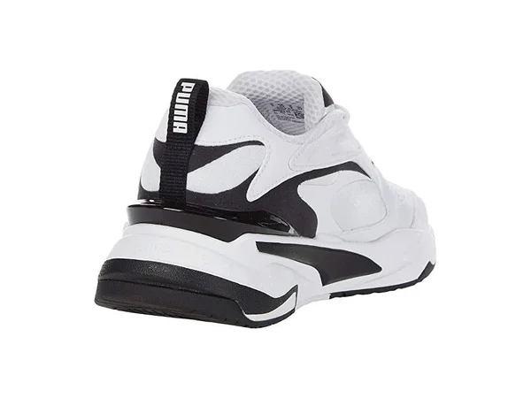 Puma RS-Fast White/Black Men's Shoes, Size: 11.5