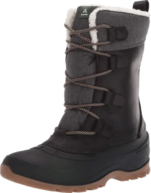 Kamik Snowgem Women's Boots Black : 9 B - Medium