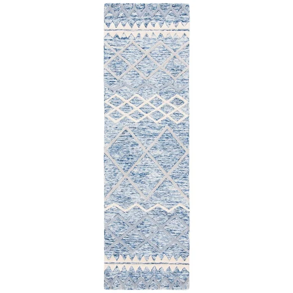 Safavieh Glamour Rug Collection GLM634A - Ivory, Grey - 9& x 12&