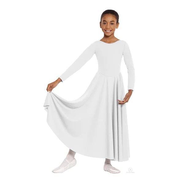 Eurotard Simplicity Liturgical Dress, White, Child M